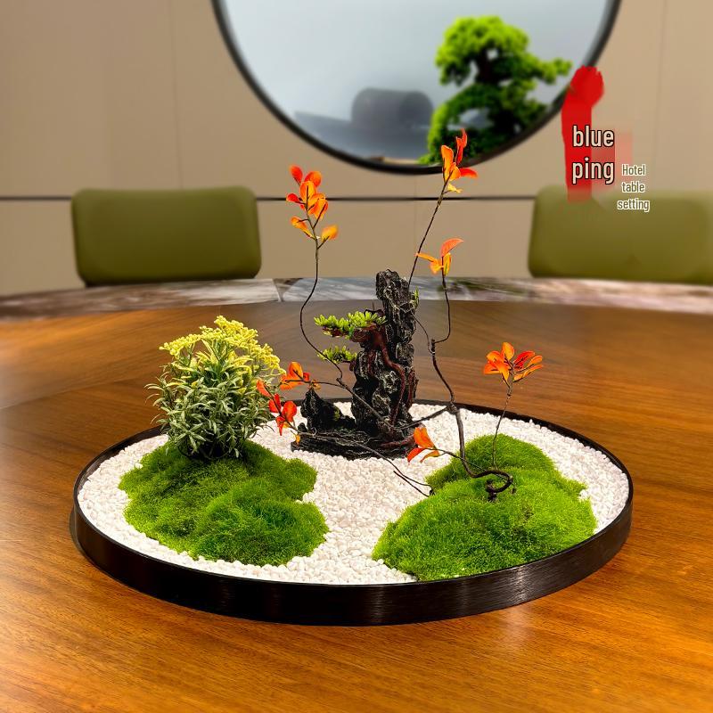 Artificial Flower and Fruit Centerpiece for Round Dining Table