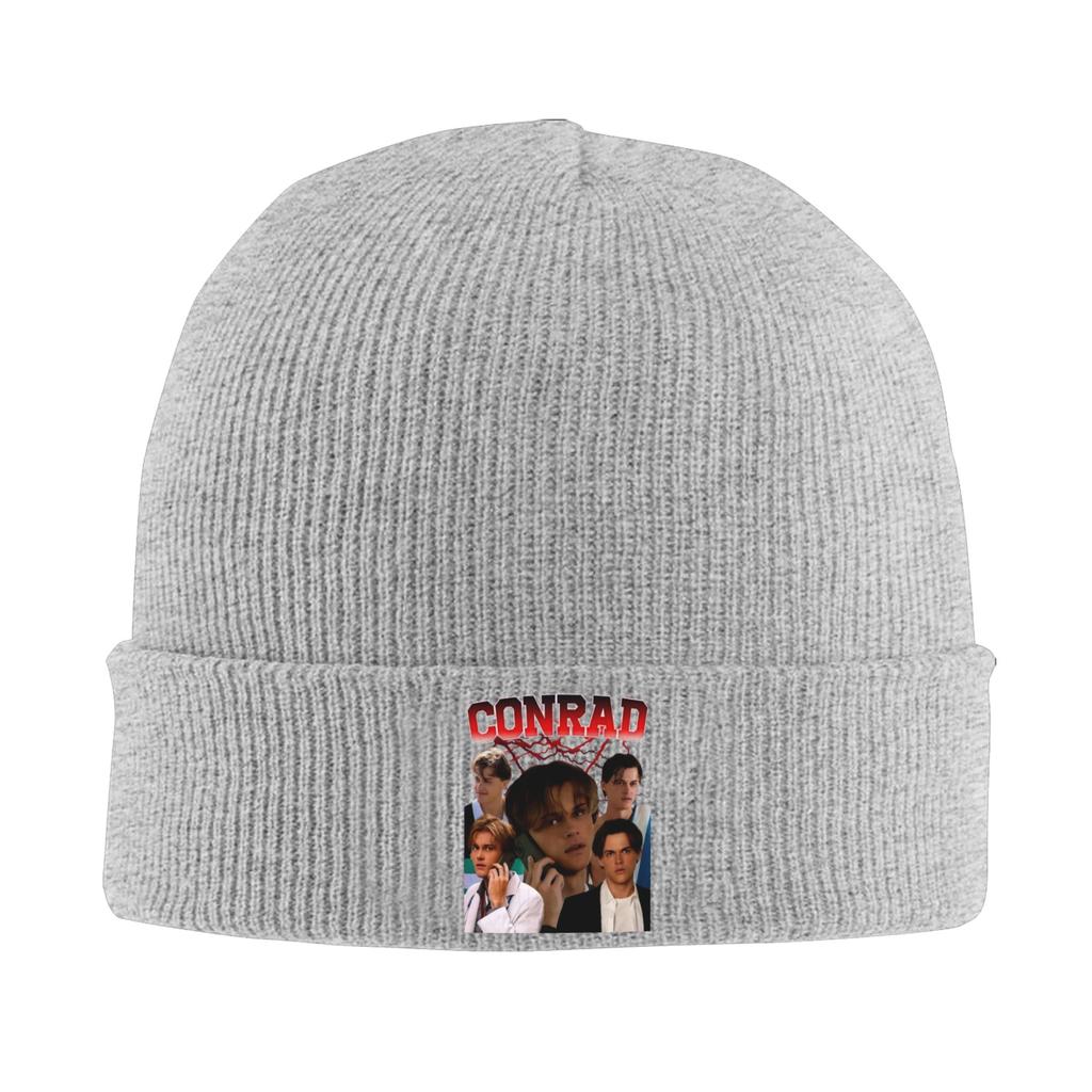 Conrad Fisher Retro   Beanie Hats  Bonnet Hats Adult Unisex Casual Outdoor Knitting Hat Autumn Winter Graphic Warm Soft Caps