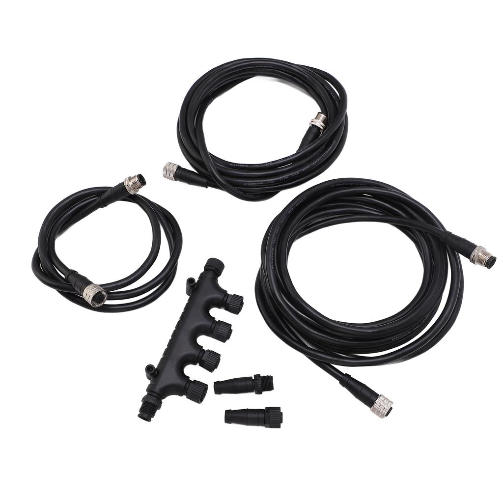 Marine NMEA 2000 Starter Kit Cable Connector Termination Combination ABS Rustproof Universal