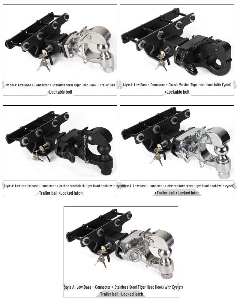 Compatible Tow Hook for JEEP Wrangler BJ40L: Off-road Rogue Tow Bar & Rear Hook