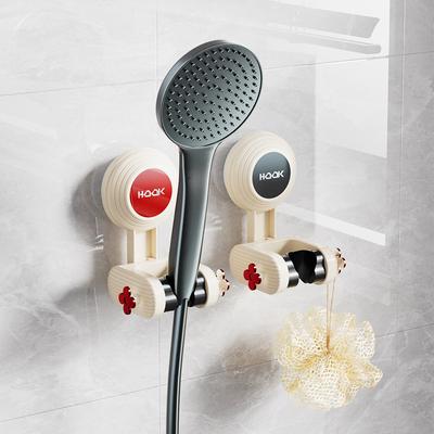 Suction Cup Shower Bracket Punch-free Shower Head Holder Rack 360°Adjustable Shower Support Stand