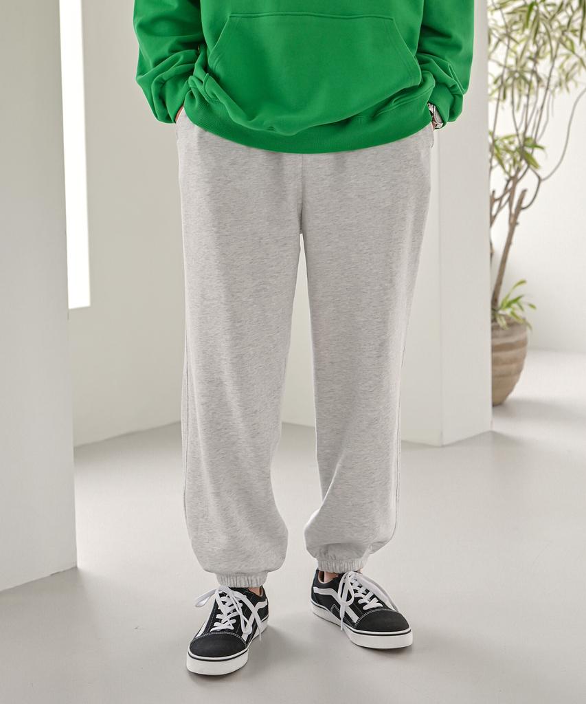 Jikeulib Elastic Waist Wide Jogger Training Sweatpants
