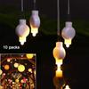 10 Pcs Mini Hanging Lantern Lights LED Light for Paper Lanterns Balloons Battery Operated for Easter Party Wedding Home