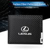 Car Driver's License Pouch Men's Wallet Card Case Holder Accessories For Lexus CT200h ES250 ES300h IS250 IS200 GS300 GS460 GX470 CJ0