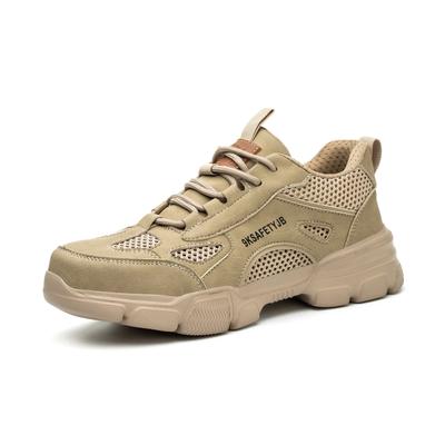 New Fashion Construction Kitchen Shoes Non-Slip Safety Shoes for Men Lightweight Steel Toe Cap Work Shoes Boots