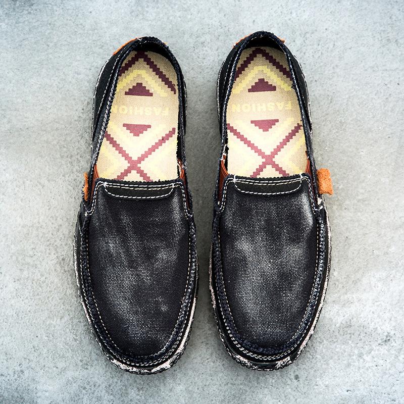 Весенне-Осенняя Тканевая Обувь Новые Джинсовые Кеды На Плоской Подошве Мягкие и Удобные Студенческие Туфли 39