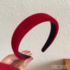 Hochwertiges rotes Neujahrs-Haarband für Damen, Retro-Haarspange, Weihnachts-Haarband Haarschmuck