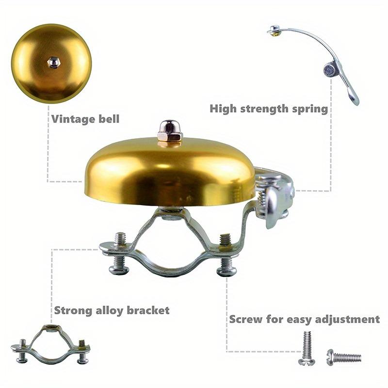 MTB Bicycle Bell Aluminum Alloy Bike Handlebar Bell Ring Mountain Road Cycling Safety Warning Bike Cycling Accessories