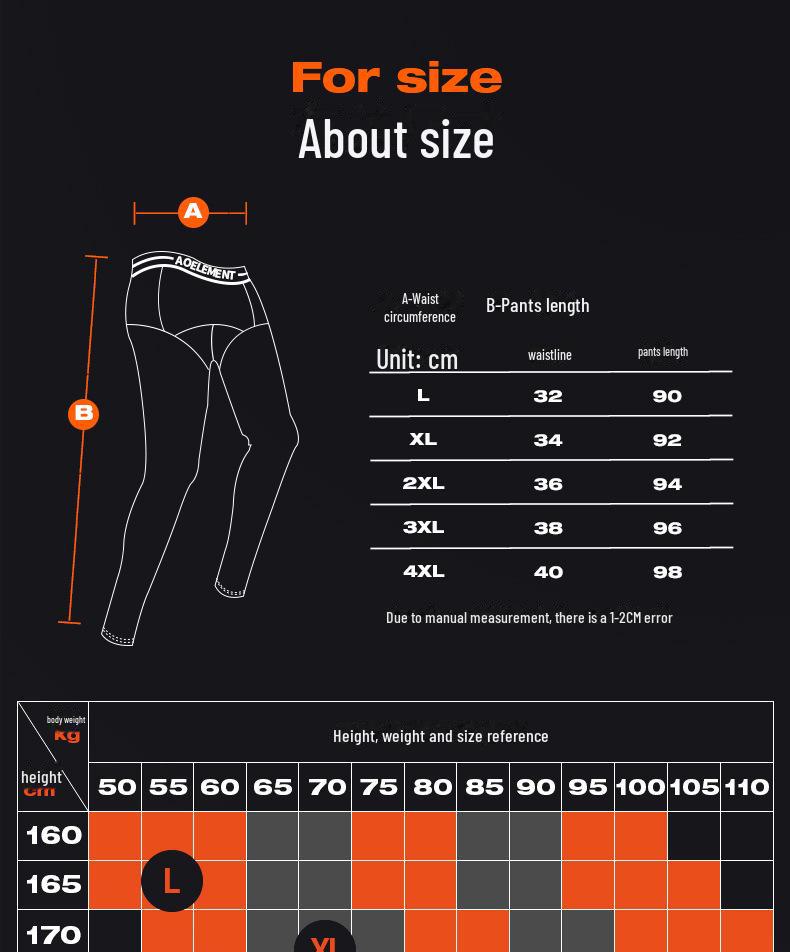 Men's Slim Fit Thin Warm Leggings for Autumn and Winter