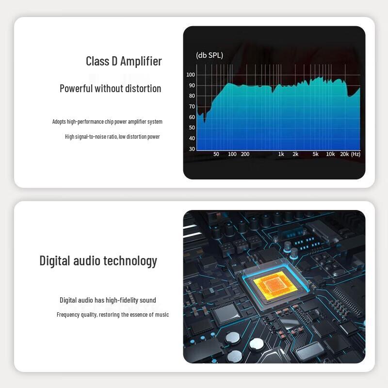 Philips TAM6208 Retro Bluetooth CD Player & HIFI Speaker