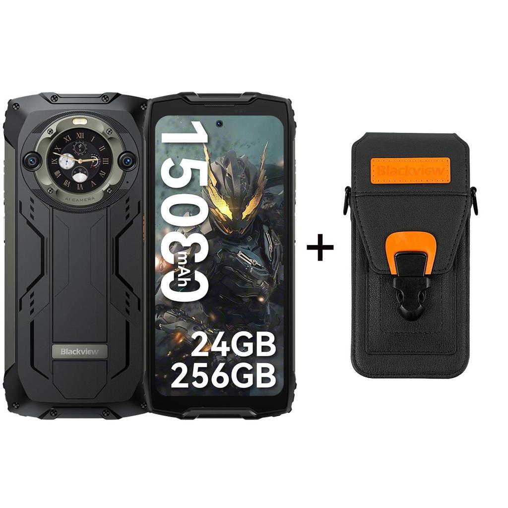 Blackview BV9300 Pro Helio G99 Telefono robusto Android 13 RAM 8 GB/12 GB ROM 256 GB 6.7 Display 120 Hz 15080 mAh con carica 33 W Torcia 100LM