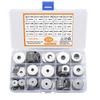 230Pcs Flat Gasket Set 304 Stainless Steel Non-standard Flat gasket/M3M4M5M6M8M9M10M12/box
