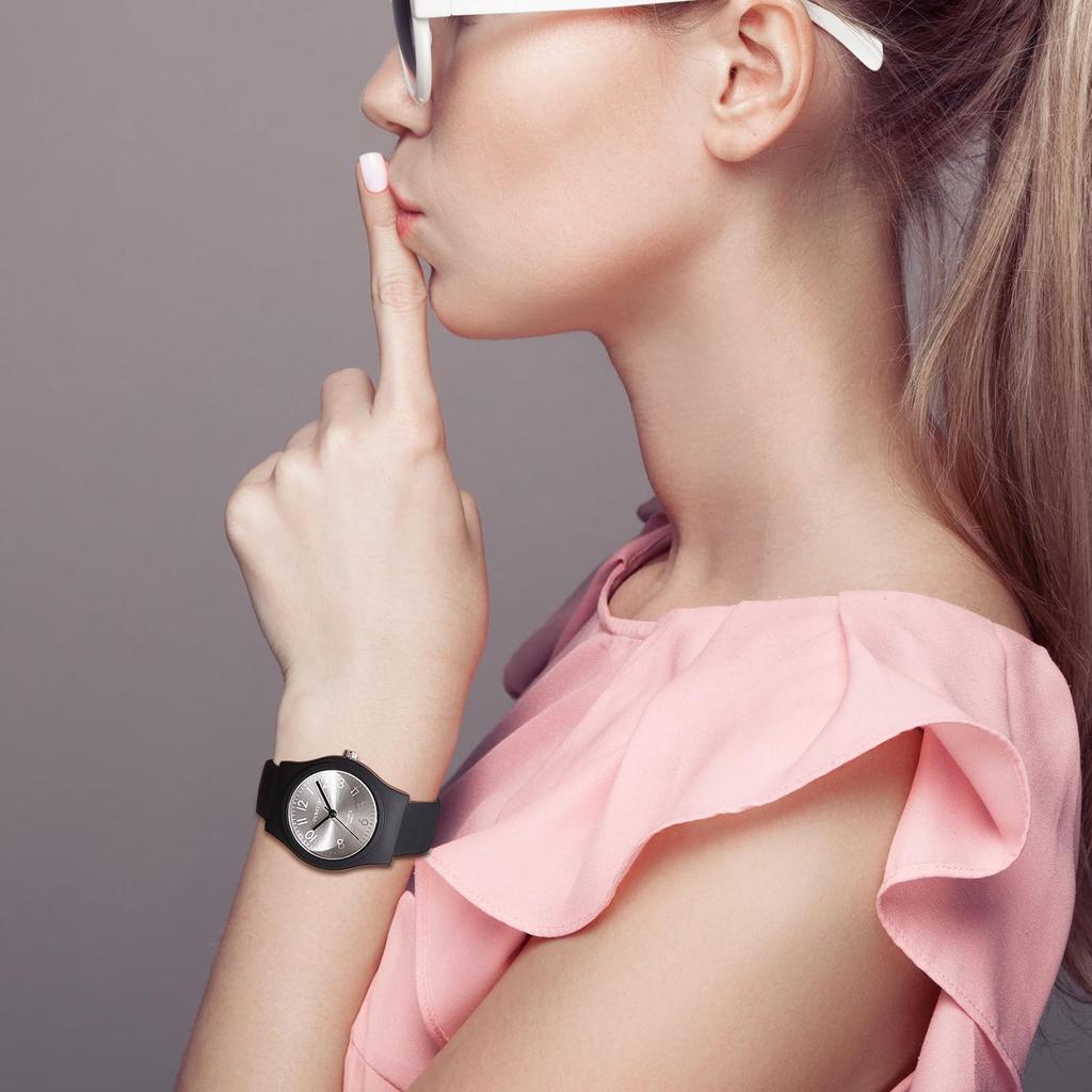 Waterproof Silicone Watch for Stylish Analog Display Quartz Fashion Accessory Perfect Gift for or Day Cute, Women Watch, - Birthdays, Christmas,