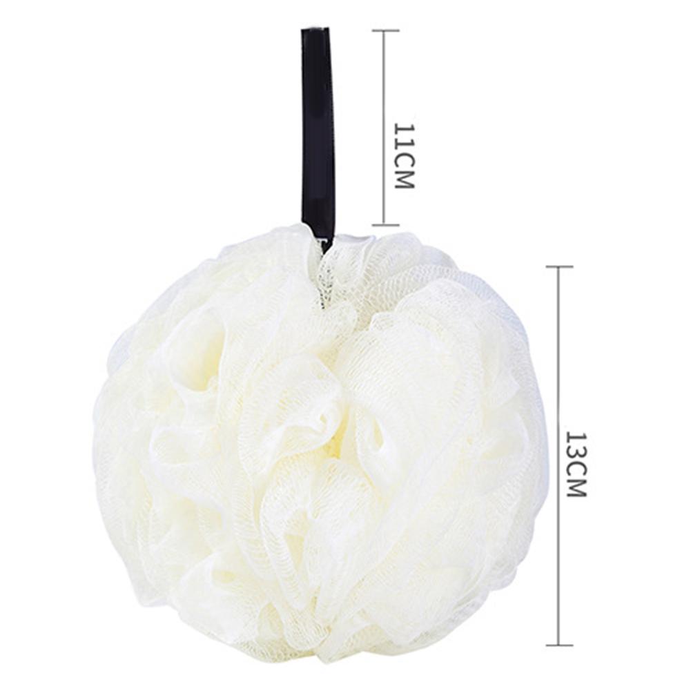 Bath Loofah Sponge, 55g Body Scrubber Shower Sponge, Exfoliating Mesh Pouf, Shower Ball Bath Sponges For Women Men Bathing Accessories, 5in Diameter