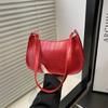 Spring Foreign Style Bag 2025 Fashion New Retro Fashion Women's Shoulder Crocodile Pattern Chain Crossbody Armpit Bag