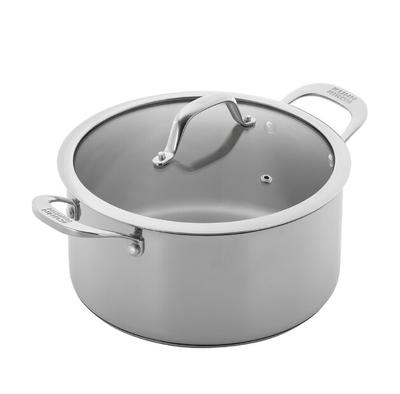 KUHN RIKON ALLROUND Sauteuse mit Glasdeckel 24 cm 5,4 Liter INDUKTION