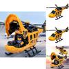 Rescue Helicopter Toy With Inertial Blades For Kids Pretend Play And Gift Use