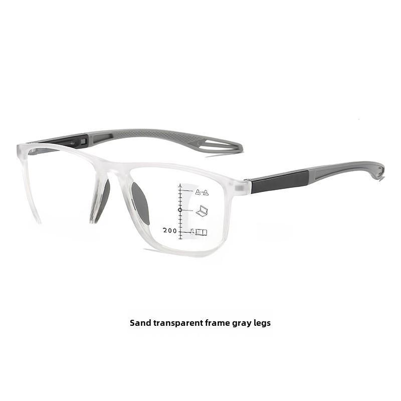 Photochromic Multi-Focus Reading Glasses: High-Definition, Blue Light Blocking for Men and Women. Perfect for Middle-Aged and Seniors.