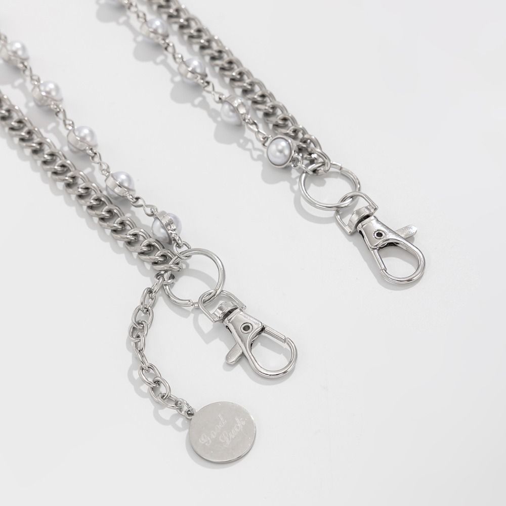 Tassel Pearl Waist Chain Turquoise Pants Chain Goth Punk Belt Chain Steet