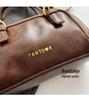 Women's 2024 Retro Handheld Crossbody Bowling Bag: Versatile & Stylish Design
