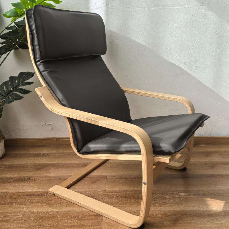 Birch Wood Recliner Bonn Armchair - Adult Leisure Chair for Balcony and Pregnant Women.