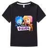 The Fixies 100% Cotton Children New Tees Funny Cartoon Print T-Shirt Girls Baby Boys Short Sleeve Kids Tops Anime T-shirts Summer Clothes