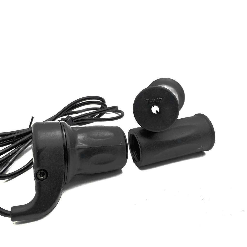 Premium Hand Throttle for E Bikes Enhanced Compatibility & Signal Wire
