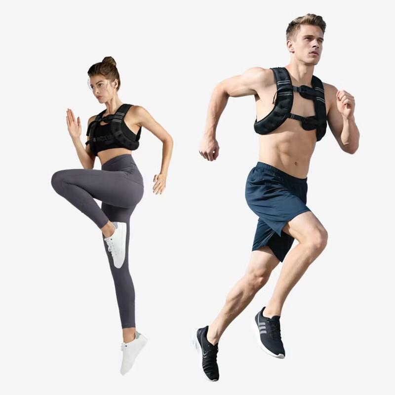 Libsion Reflective Weighted Fitness Training Vest