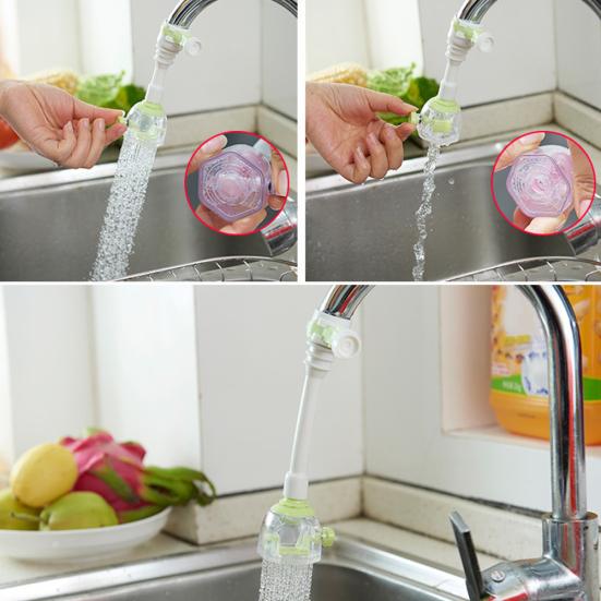 Verstellbarer Küchenarmatur Becken Spüle Spritzschutz Verlängerungshahn Heimküchenwerkzeug