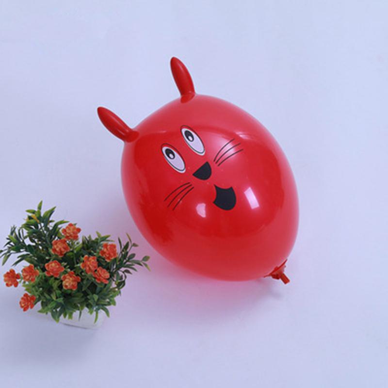 New Cute Rabbit Inflatable Ball Birthday Wedding Anniversary Children's Day Party Decoration Latex Balloons Kids Toy Cartoon Amn
