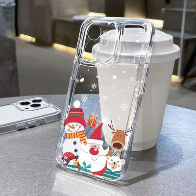 Christmas Case For Samsung A55 5G A54 A53 A35 A34 A33 A32 A15 A16 A14 A13 A52 A51 A25 A24 A23 A22 A12 A06 A05s Soft Funda Cover