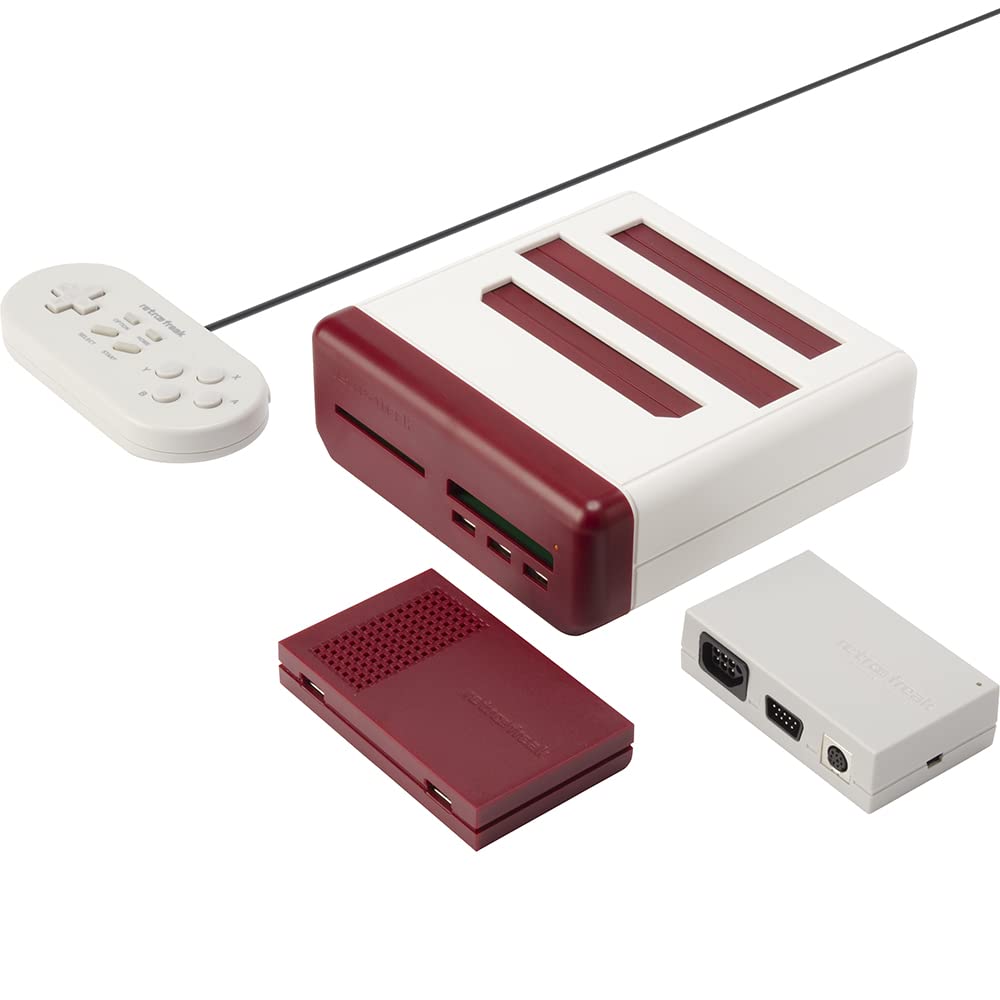 Retro Freak Game Adapter Red x White (Retro Compatible) (Controller Set)