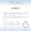 10K Pink Gold Pinky Size 151216543106 canal4℃ (Canal 4℃) (PG) Ring, 1,