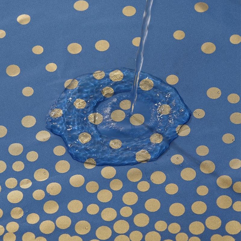 137*274cm Rectangle Bronzing Tablecloth Disposable Waterproof Table Cloth for Wedding Birthday Party Decorations Christmas Decor
