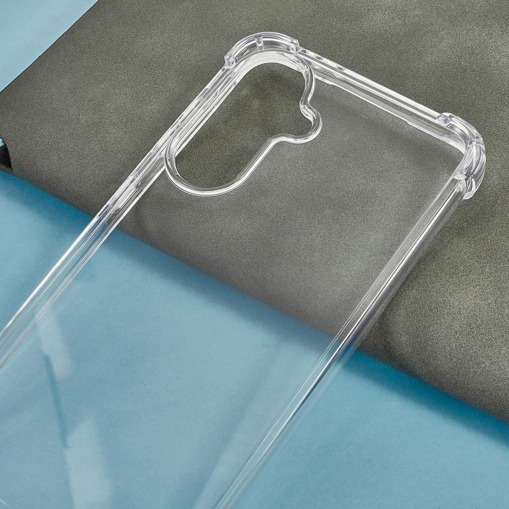 For Samsung Galaxy A26 5G Clear Phone Case TPU + Acrylic 1.5mm Shockproof Back Cover