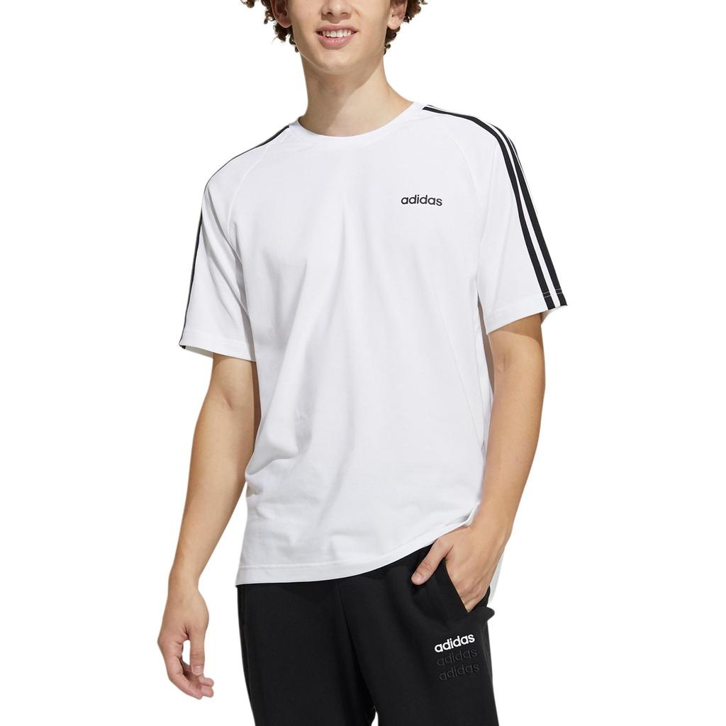 adidas neo M Ce 3s Tee Casual Sports Round Neck Short Sleeve White Men's GP4904