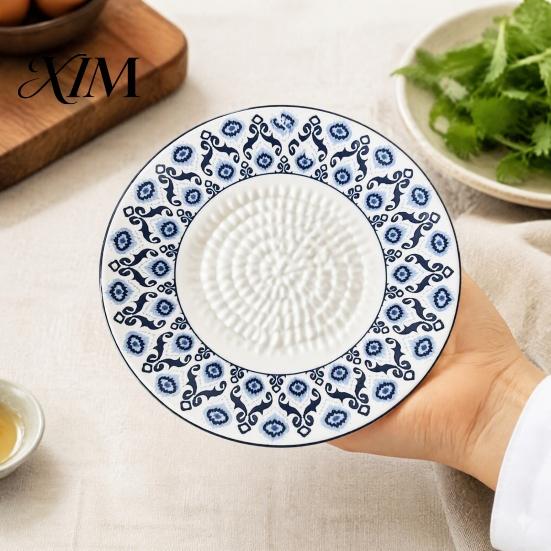 Wielofunkcyjna tarka do przecierów owocowych Ceramiczna tarcza do mielenia imbiru i czosnku, Tarka z ostrymi ząbkami, Łatwa do czyszczenia ręczna maszynka do mielenia dodatków żywnościowych