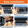 NBTEPEM Bling Car Air Conditioner Decoration Strip for Vent Outlet, 10 PCS Universal Rhinestone Car Vent Outlet Trim Decorations, Bling Interior