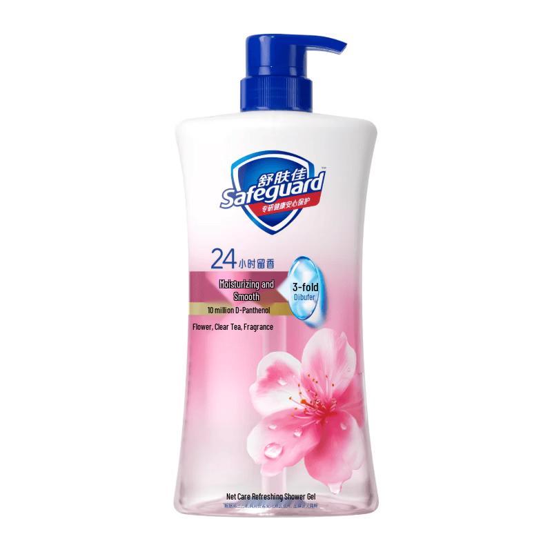 Гель для душа увлажняющий Safeguard Sakura Green Tea