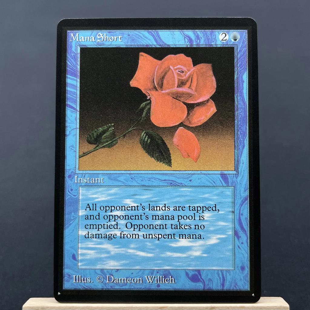 BETA NORMAL1-01 TCG Cards for Home Play magical Proxy Armageddon Vesuvan Doppelganger the Time Walk Balance Personal gather