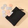 Mini Coin Purse Simple Zipper Storage Pouch Money Pocket Solid Color Coin Key Bag Women Men Cute Wallet Mini Purse
