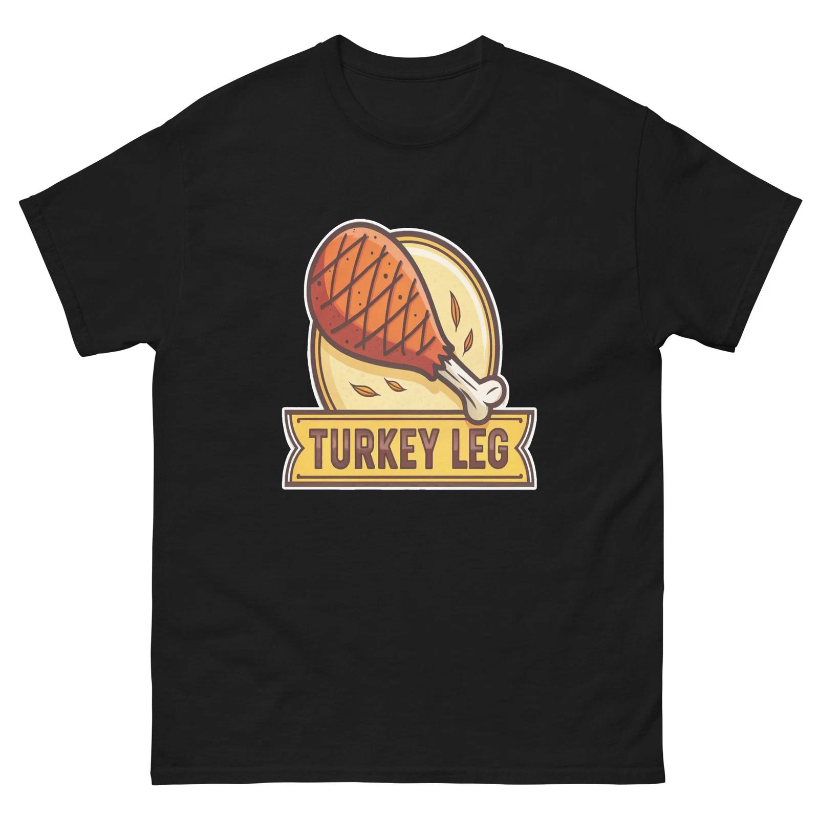 

Turkey Leg Carnival Fair Amusement Park T-Shirt XL