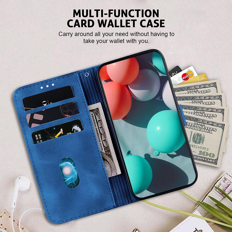 Leather Card Slot Case For Nokia 1.3 1.4 2.2 2.5 3.2 3.4 4.2 5.3 5.4 6.2 7.2 X10 X20 X30 XR20 XR21 Wallet Protect Phone Cover