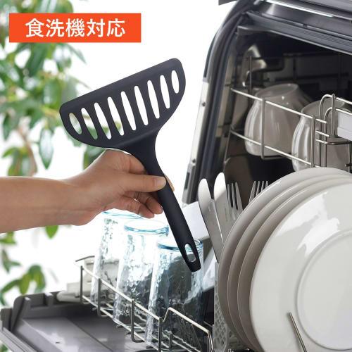 Shimomura Kihan Wide Turner, Set of 2 [Made in Japan], Dishwasher Safe, Large, Easy to Flipping, For Okonomiyaki, Pancakes, Hotcakes, and Simmered Fis