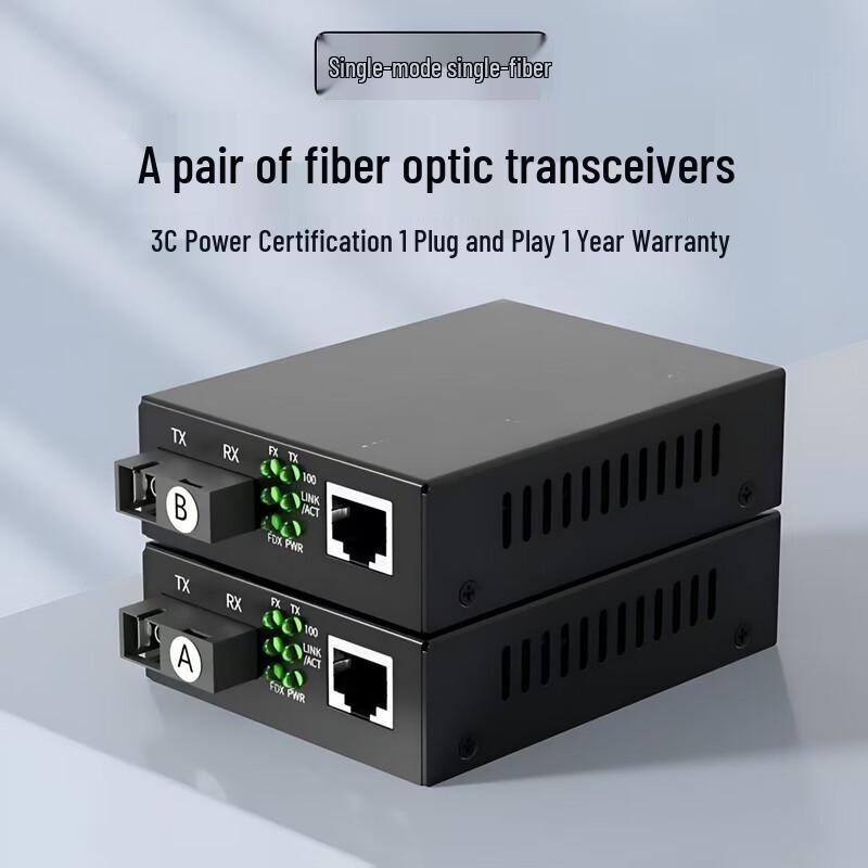 Gigabit Fiber Optic Media Converter