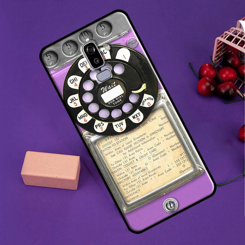 Retro Blue Payphone Vintage For Samsung Galaxy M14 M34 M54 M56 M36 M16 M31 M11 M13 M53 M12 M32 M52 M35 M55 M15 M06 Case