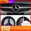 CFG1 2025 Hot For Mercedes Benz 1X·3D ABS Car Front Grille Badge Cover Star Logo Grid Hollowed-out Label for Mercedes Benz GLE250 320