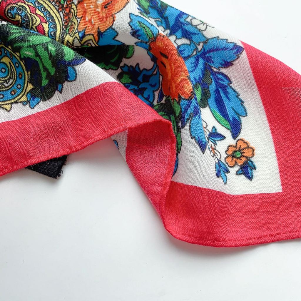 Shawl women's summer travel photo big scarf thin beach scarf versatile dual-purpose sunscreen silk scarf