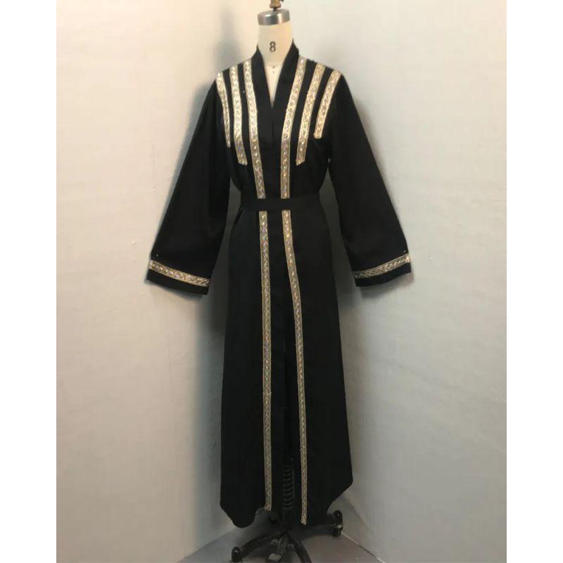 F319 Cross-Border Foreign Trade E-Commerce Arab Middle East Dubai Fashion Elegant Embroidered Cardigan Robe