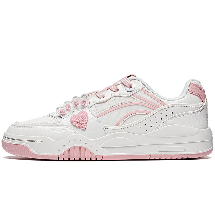 

Новые женские кроссовки LINING Moon White X Disney Marie Cat Бело-розовые AGCT416-3 37